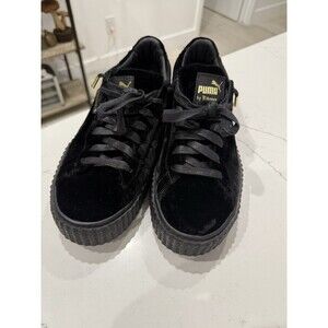 PUMA Fenty by Rihanna Velvet Creeper Black Shoe Sneakers US 11